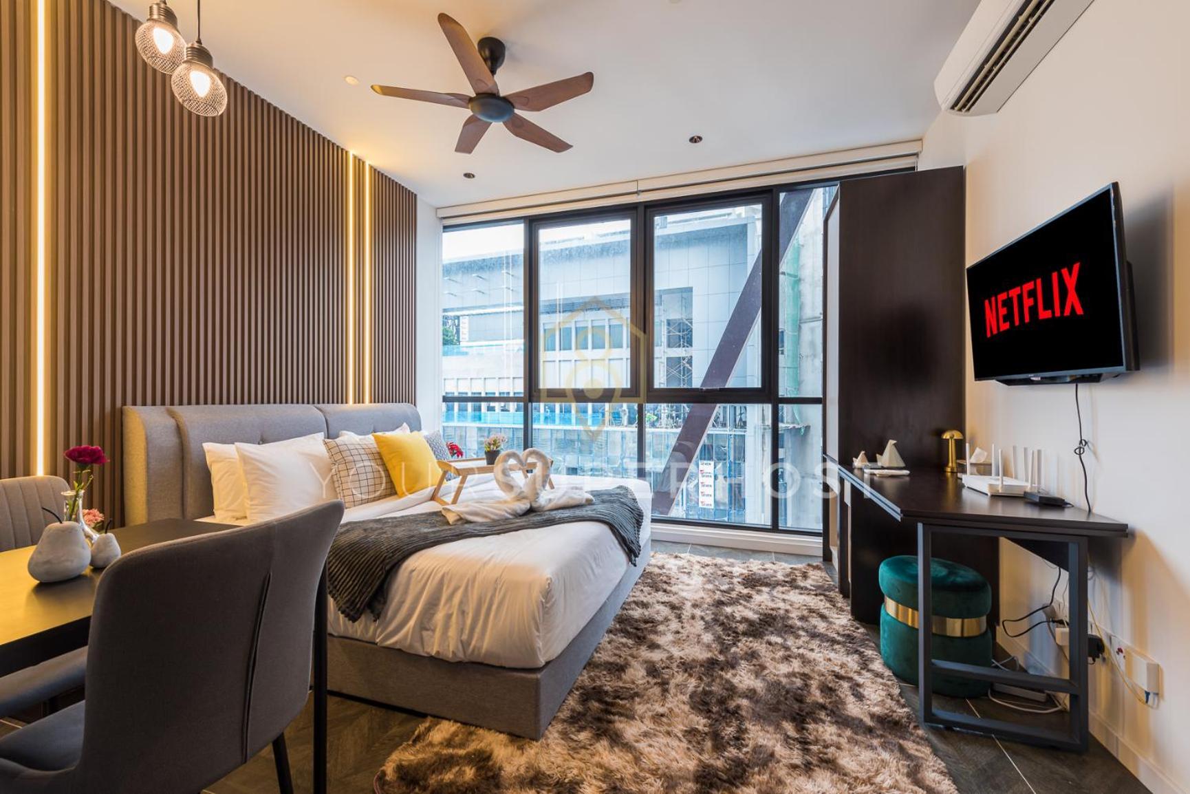 Scarletz Suites Near Klcc By Yoursuperhost Kuala Lumpur Rum bild