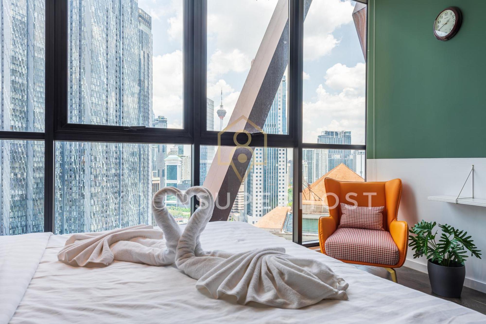 Scarletz Suites Near Klcc By Yoursuperhost Kuala Lumpur Rum bild