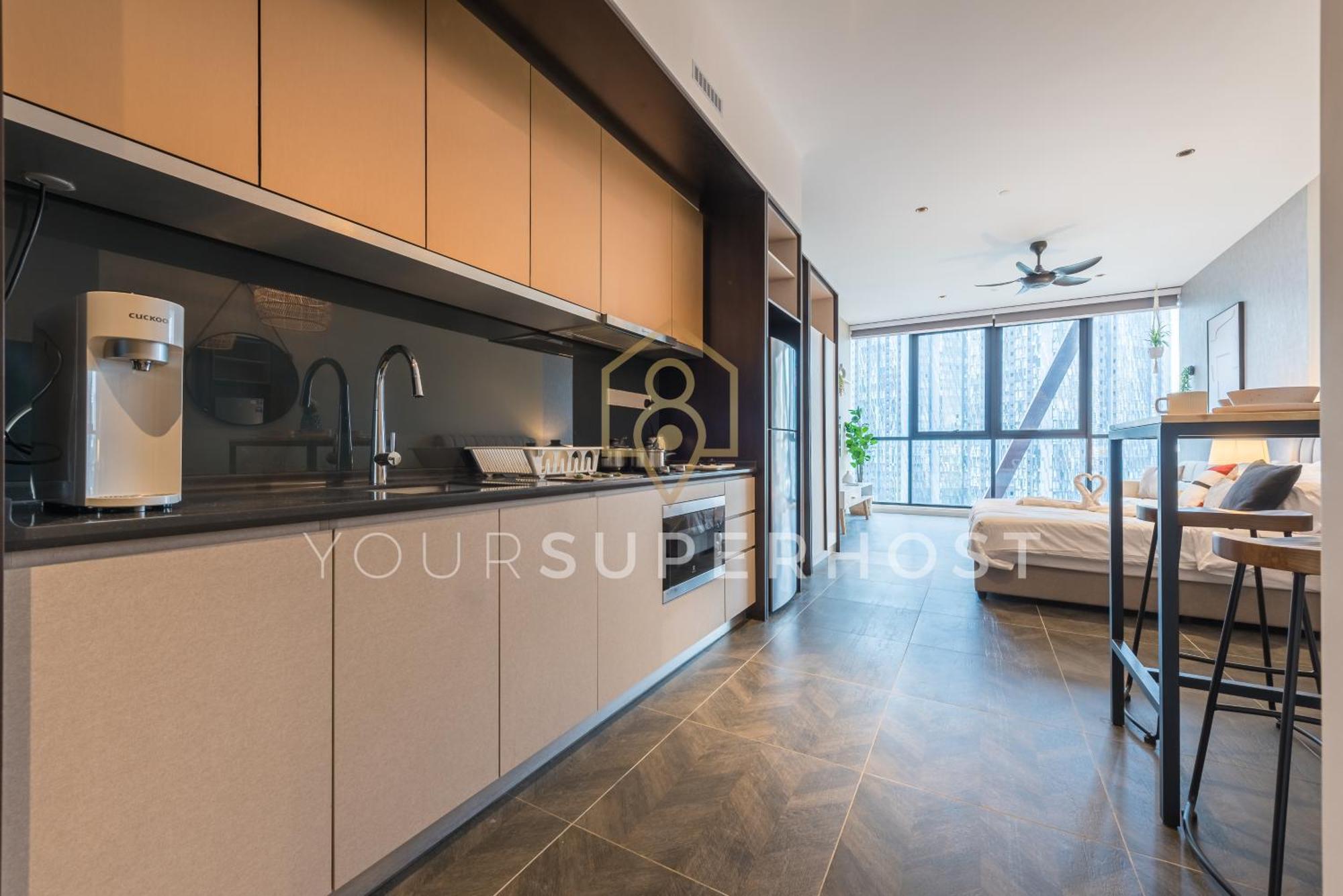 Scarletz Suites Near Klcc By Yoursuperhost Kuala Lumpur Rum bild