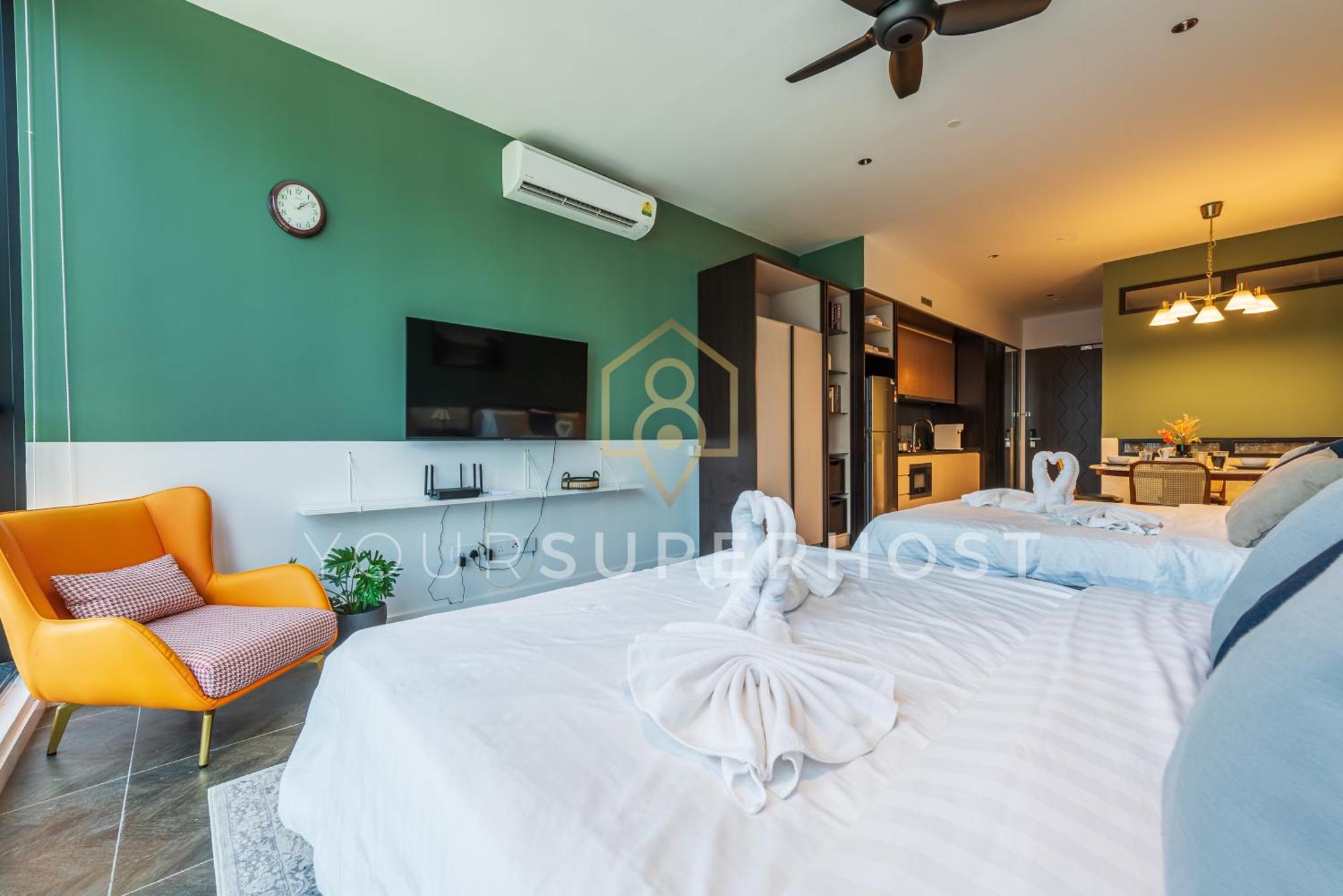 Scarletz Suites Near Klcc By Yoursuperhost Kuala Lumpur Rum bild