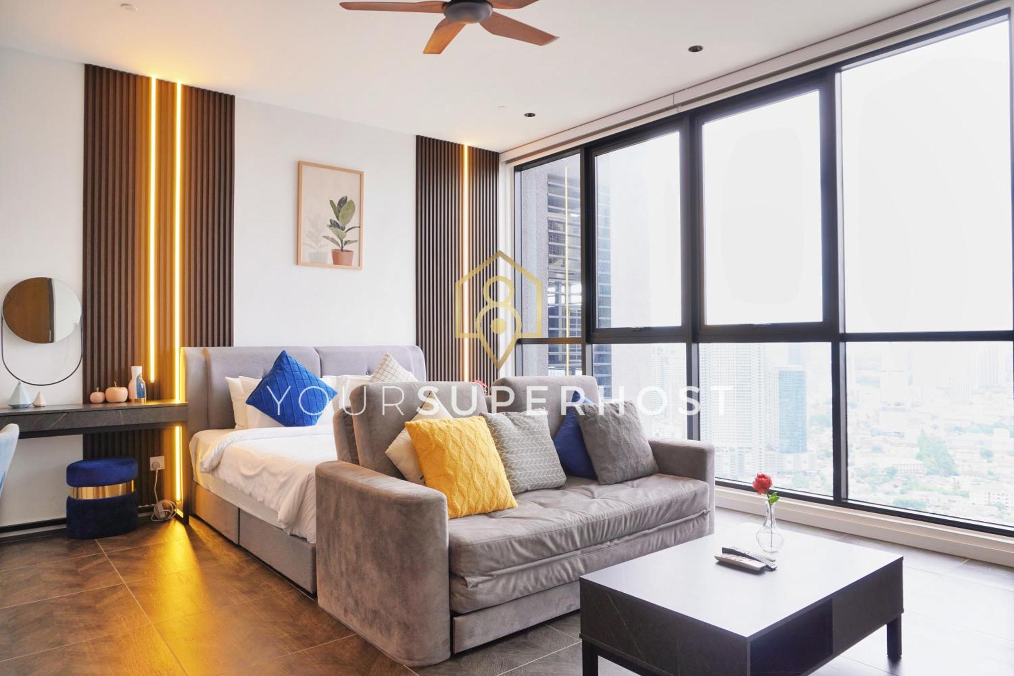 Scarletz Suites Near Klcc By Yoursuperhost Kuala Lumpur Rum bild