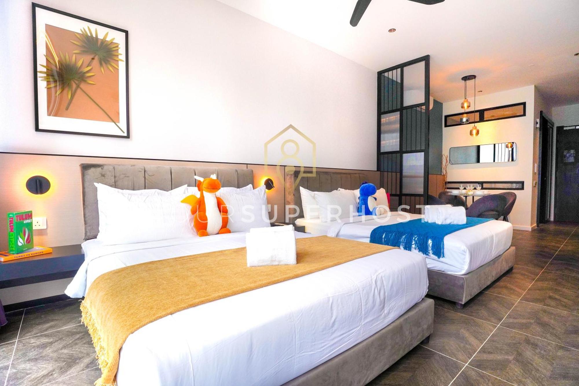 Scarletz Suites Near Klcc By Yoursuperhost Kuala Lumpur Rum bild