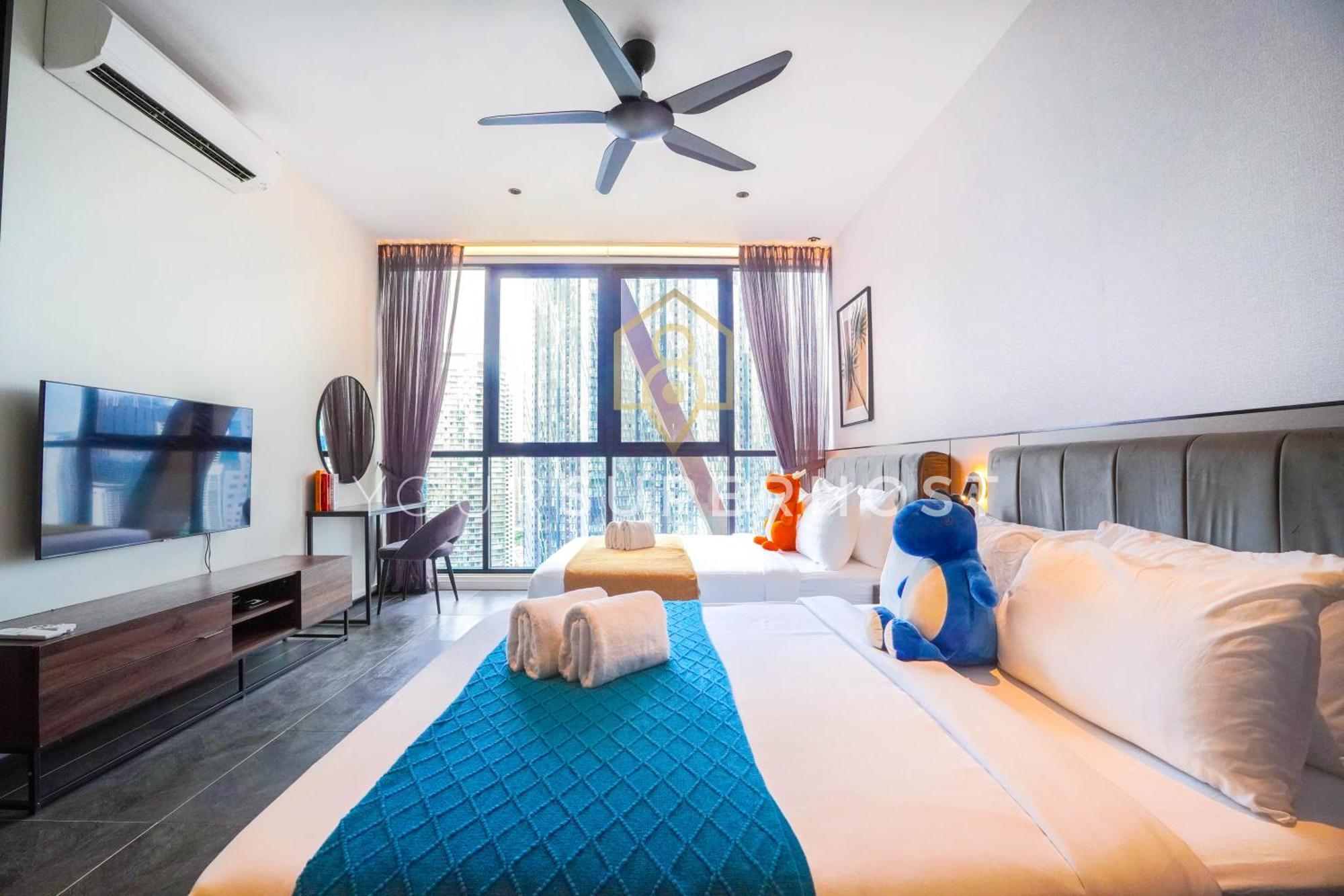 Scarletz Suites Near Klcc By Yoursuperhost Kuala Lumpur Rum bild